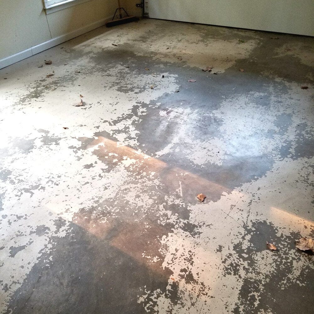 Choose PVC Tiles Over Damaged Garage Floor Paint | Duramat UK