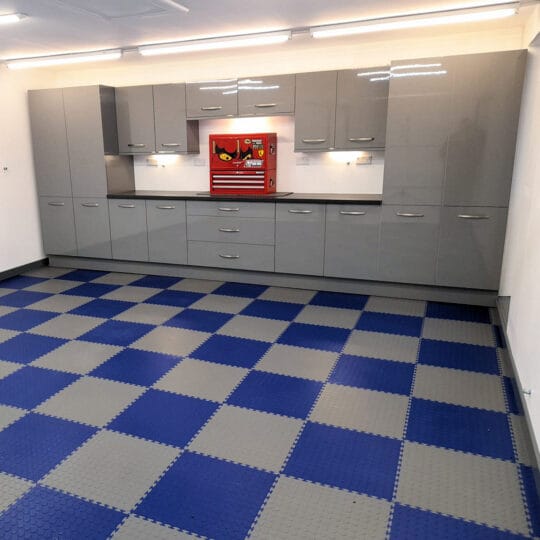 DuraStud Garage Floor Tiles at DL Racing | Duramat UK