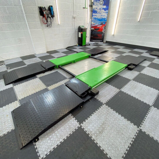DURASTUD Solid PVC Garage Floor Tiles | Duramat UK