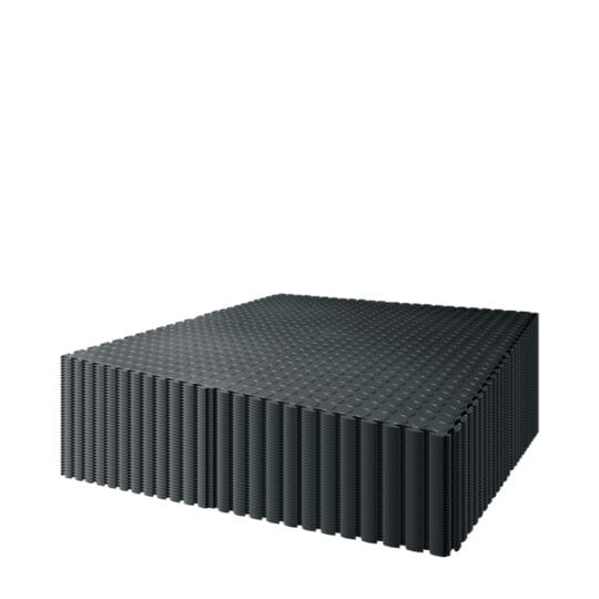 DuraStud™ Garage Floor Tiles PVC 50cm (Black) | Duramat UK
