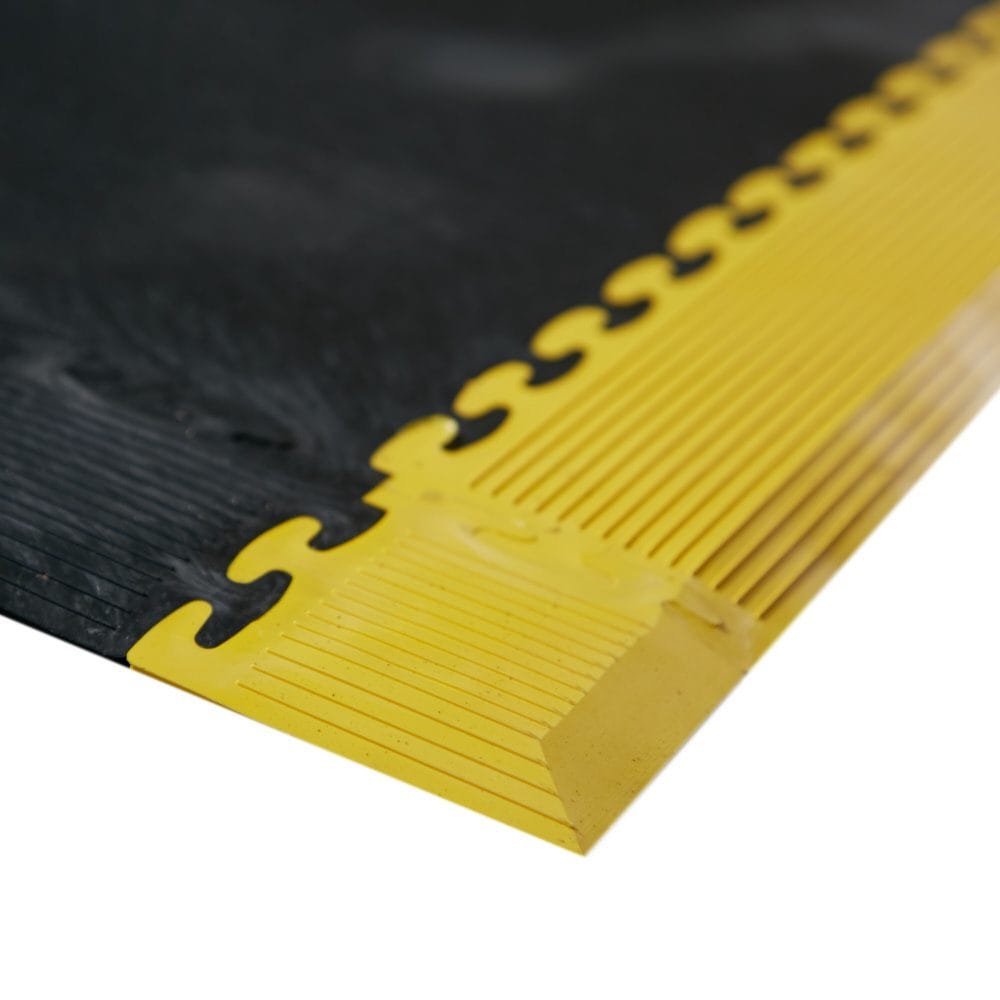 DuraTile™ PVC Garage Floor Tiles 50cm Black | Duramat UK