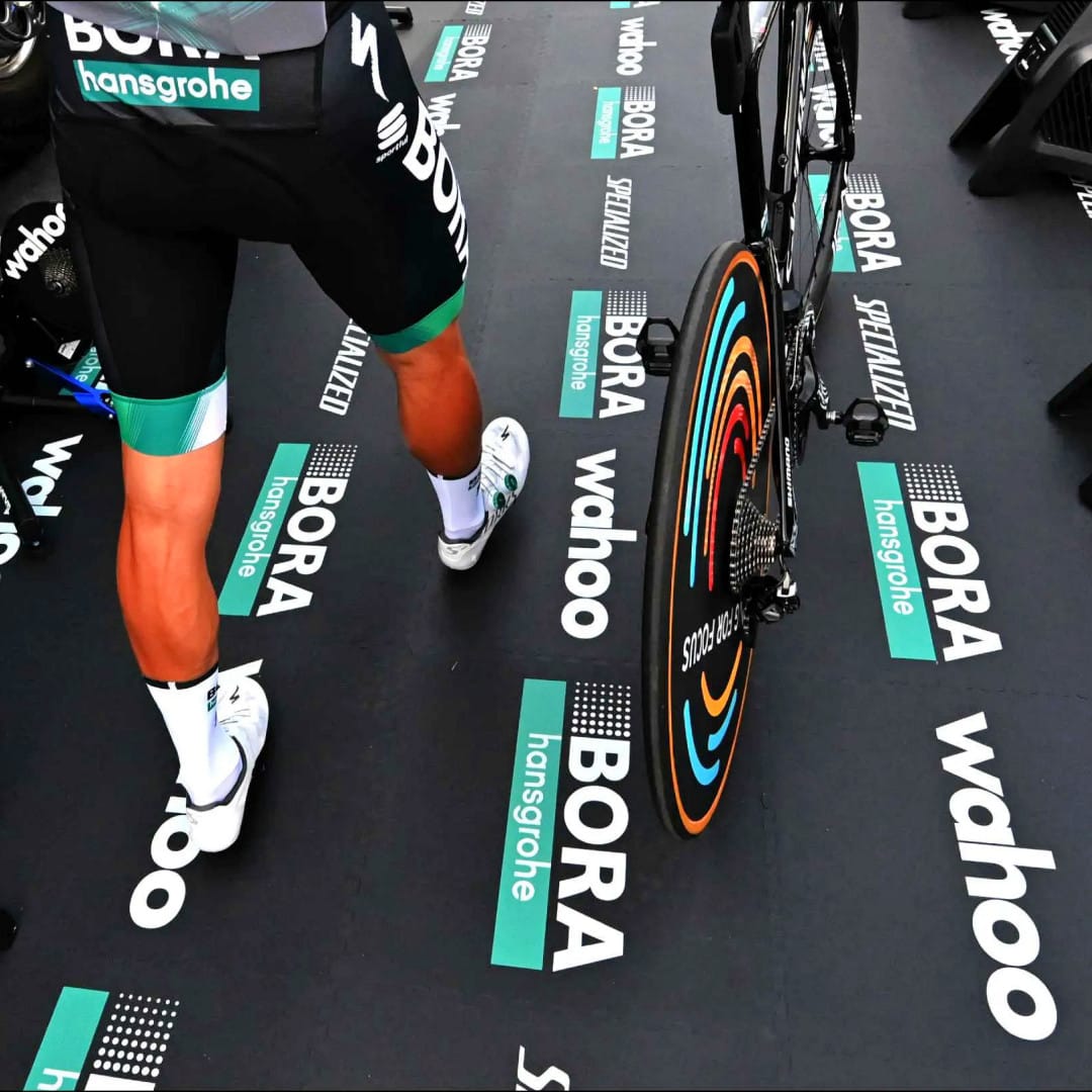 DuraTile™ PVC Garage Floor Tiles 50cm Logo Printing | Duramat UK
