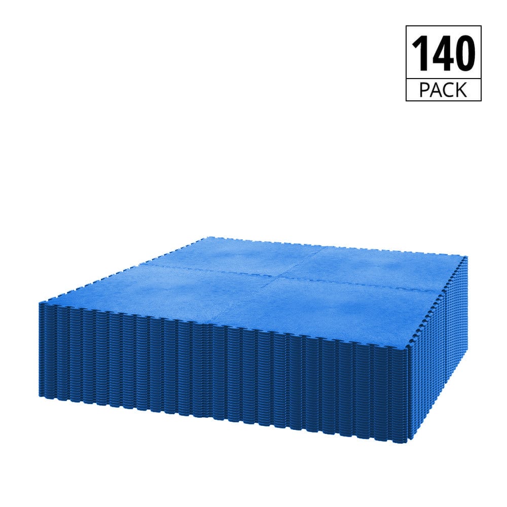 DuraTile⢠PVC Garage Floor Tiles 50cm Blue | Duramat UK