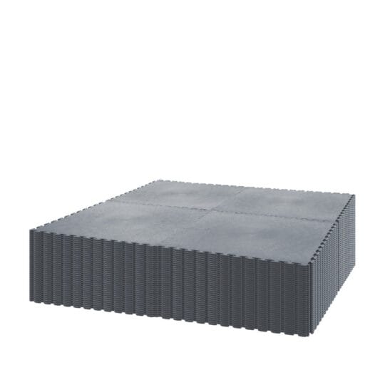 DuraTile™ PVC Garage Floor Tiles 50cm Grey | Duramat UK