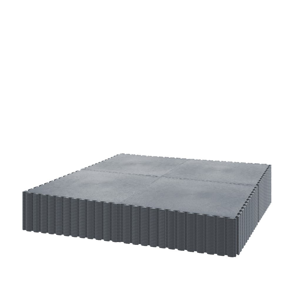 DuraTile⢠PVC Garage Floor Tiles 50cm Grey | Duramat UK