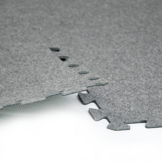 Large Protective Floor Mats 1m (Grey)