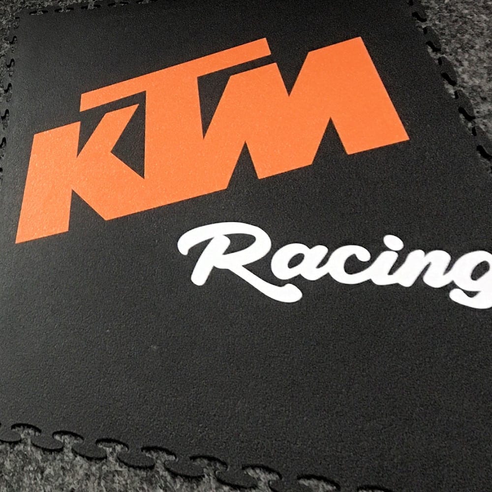 Duramat UK - Custom Logo Printing (KTM Racing)