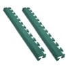 DuraTile™ Garage Floor Tile Ramp Edges (Racing Green)
